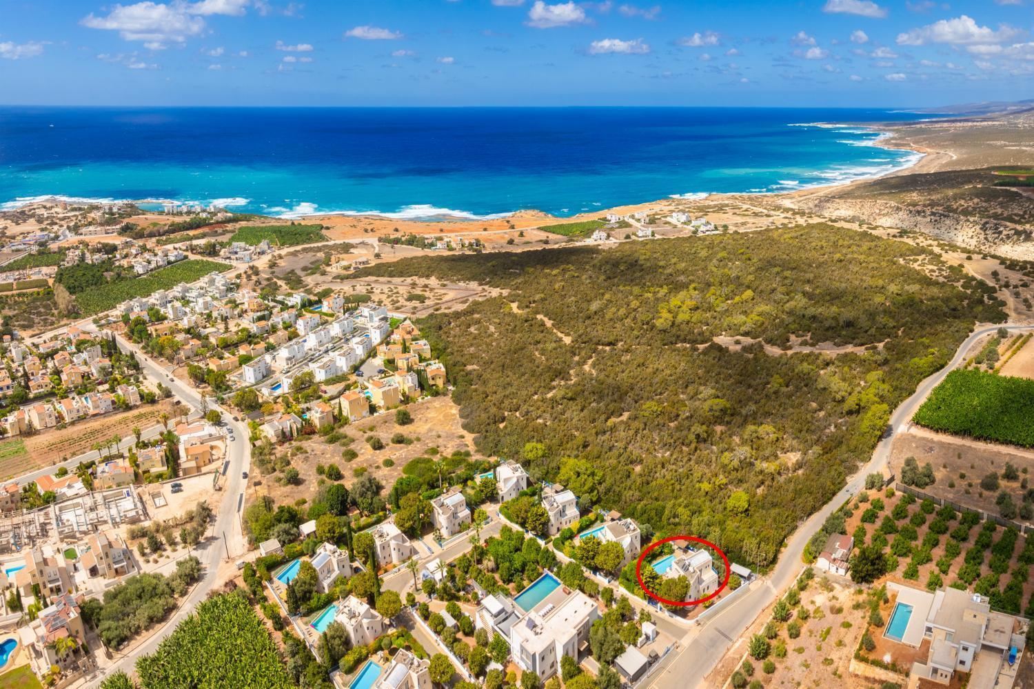 Villa Poseidonas Pégeia Exteriör bild
